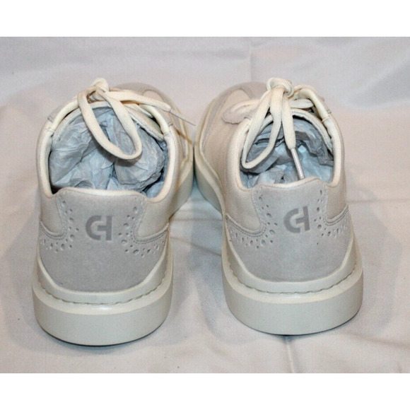 Cole Haan‎ Womens Grandpro Rally Canvas Court Sneaker Ivory US 10 UK 7.5 EU 40.5 - Picture 4 of 6